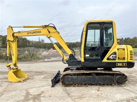 hyundai mini excavator 55-7|Hyundai R 55.